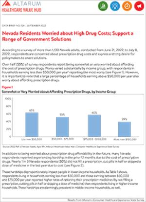 Nevada Prescription Drugs Brief 2022