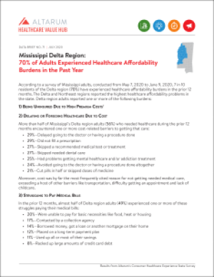 Regional Report: Mississippi Delta 2020