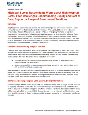 2025 Michigan Hospital Costs CHESS Brief 