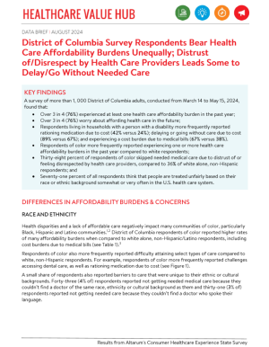 District of Columbia Health Access and Fairness 2024