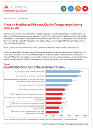 Health System Literacy 2019