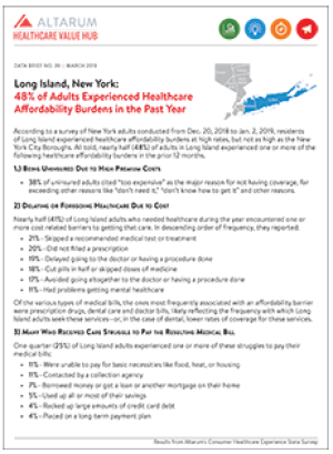 Regional Brief: Long Island 2019