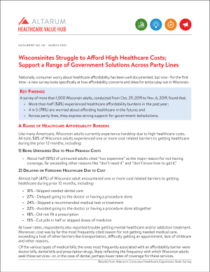 Healthcare Affordability Brief 2020