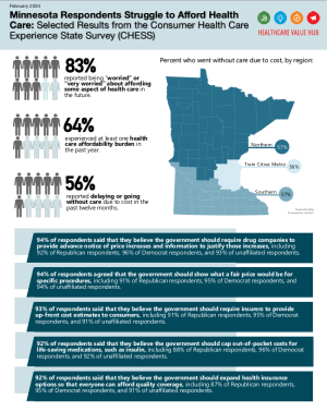 2024 Minnesota Consumer Health Experience State Survey Infographic