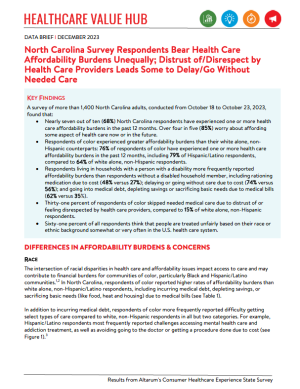 Healthcare Access and Fairness 2023