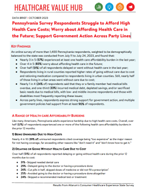 Healthcare Affordability 2023